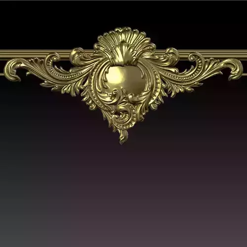  Interior model of 3D model wall and door room