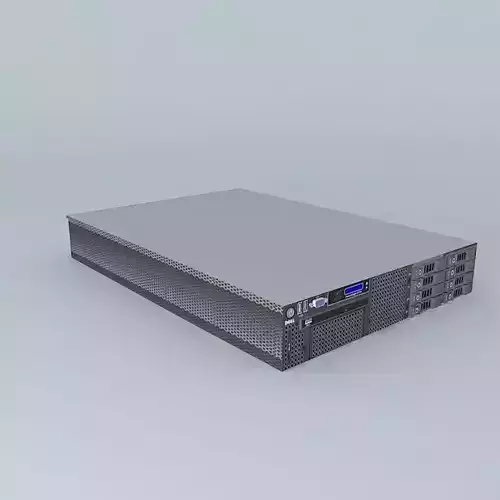 Dell PowerEdge R710 Server 3D model