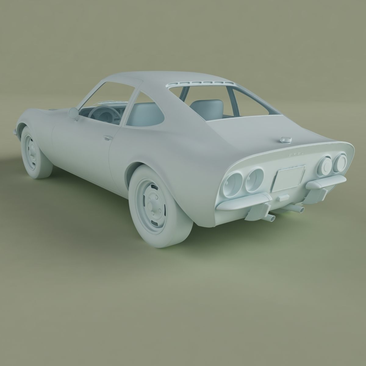 Opel GT 3D model_12