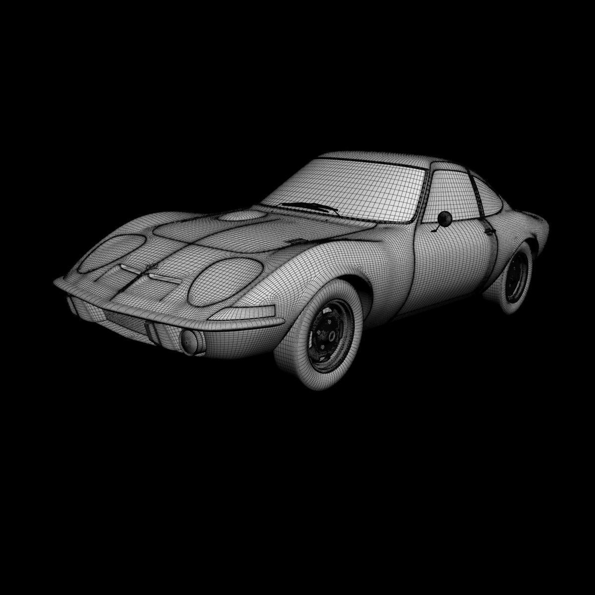 Opel GT 3D model_14