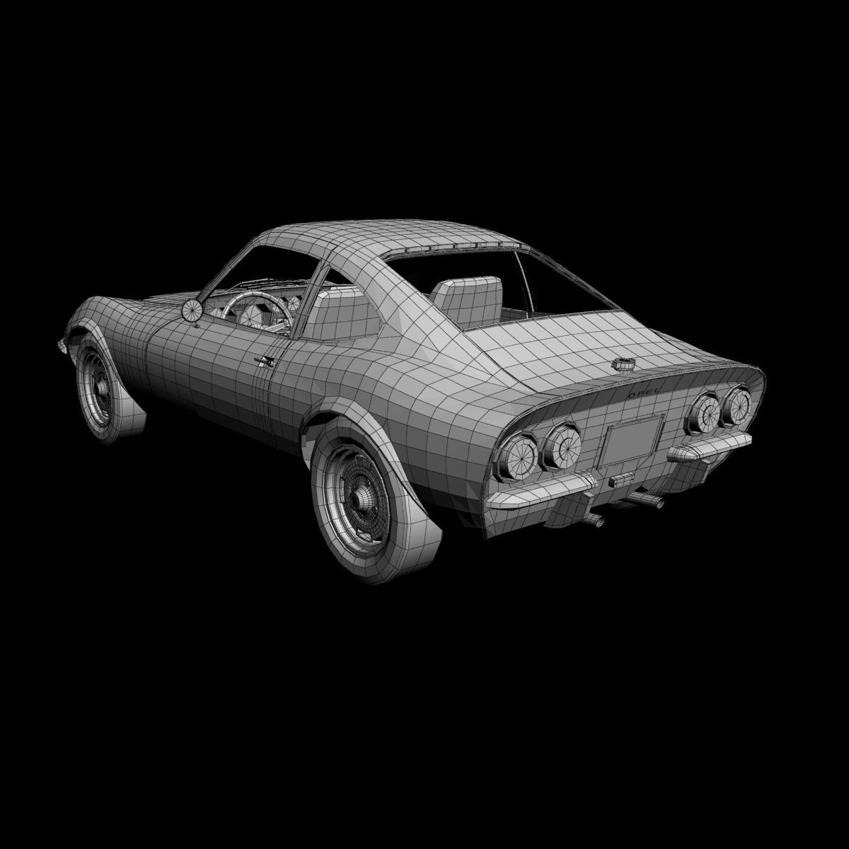 Opel GT 3D model_15