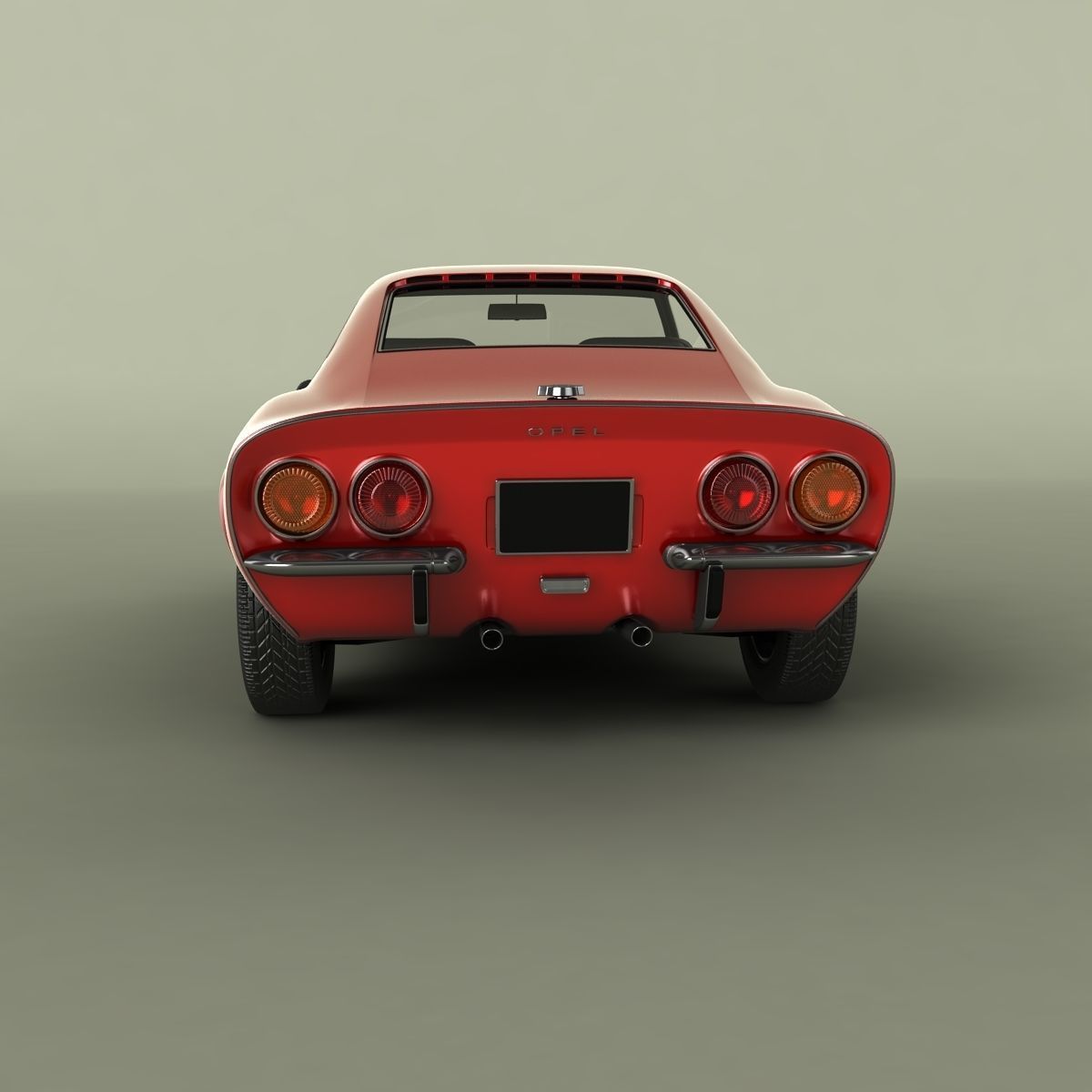 Opel GT 3D model_3