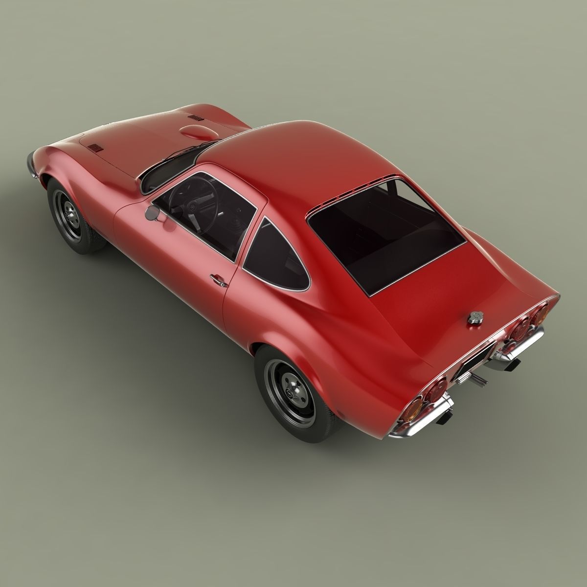 Opel GT 3D model_7