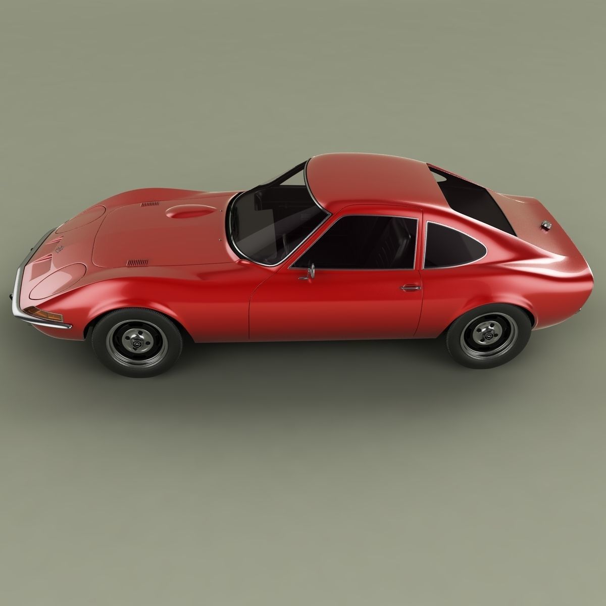 Opel GT 3D model_6