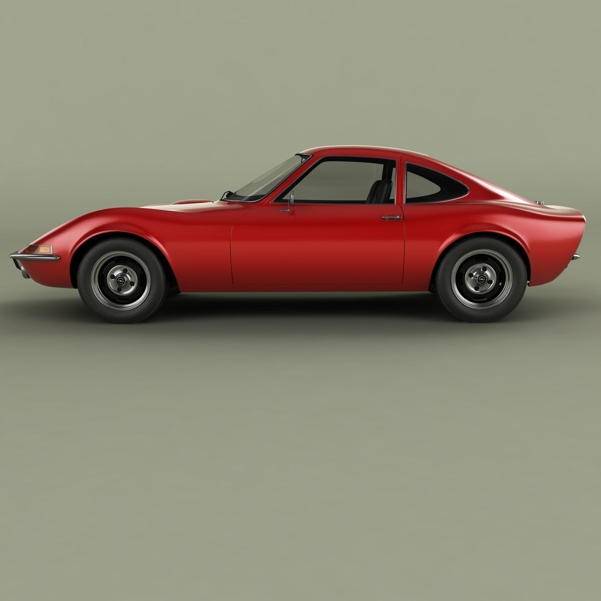 Opel GT 3D model_1