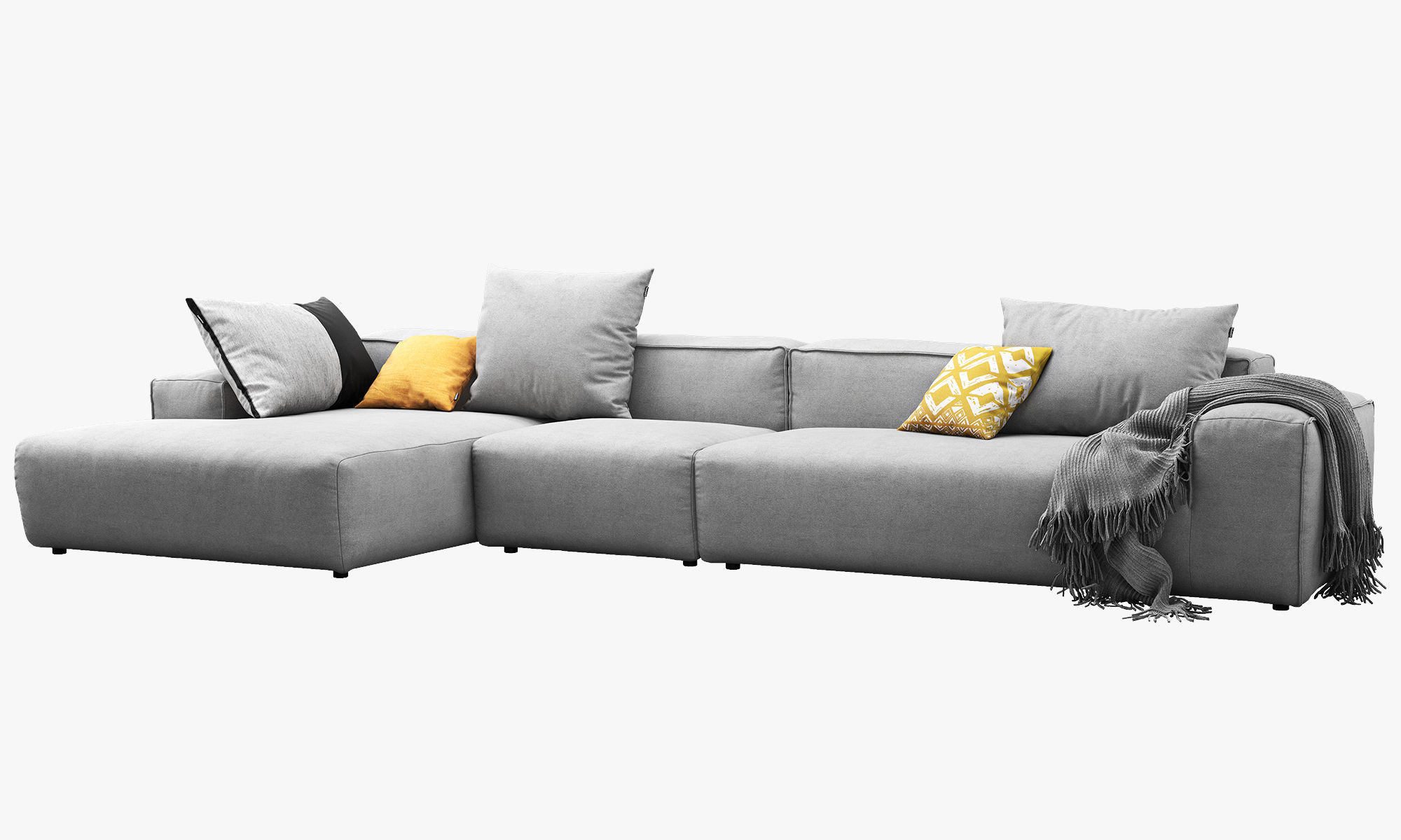 Rolf Benz Freistil 175 modular sofa set 2 3D model_4