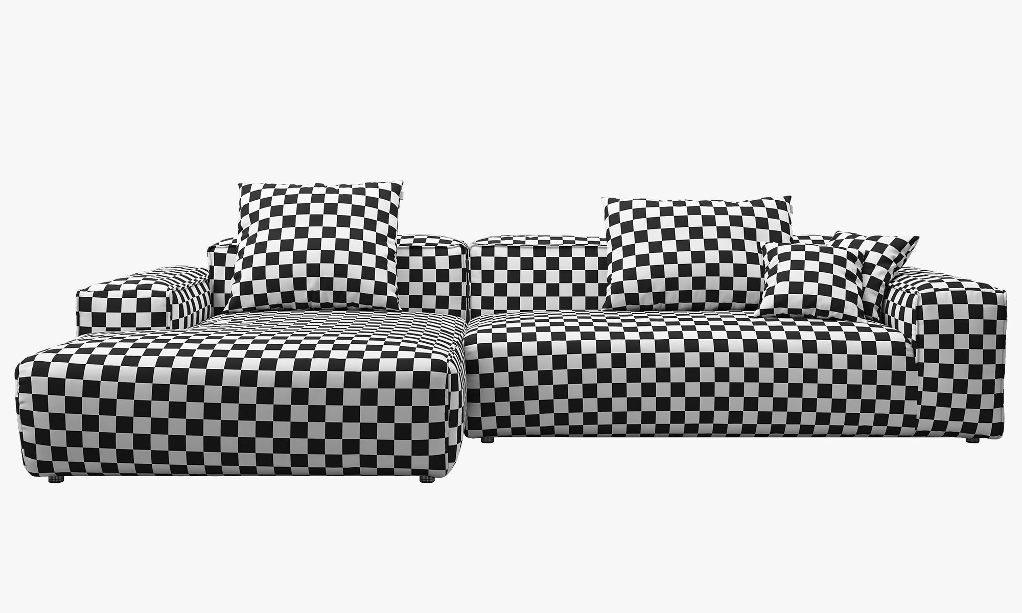 Rolf Benz Freistil 175 modular sofa set 2 3D model_34