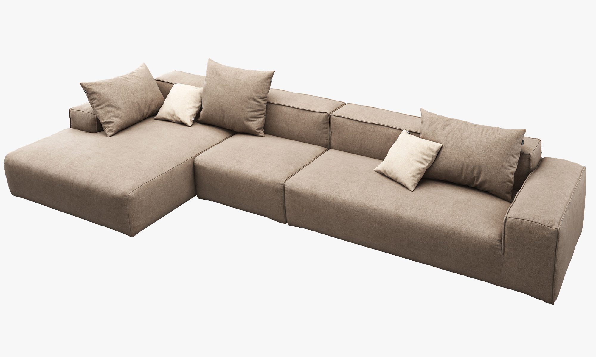 Rolf Benz Freistil 175 modular sofa set 2 3D model_13