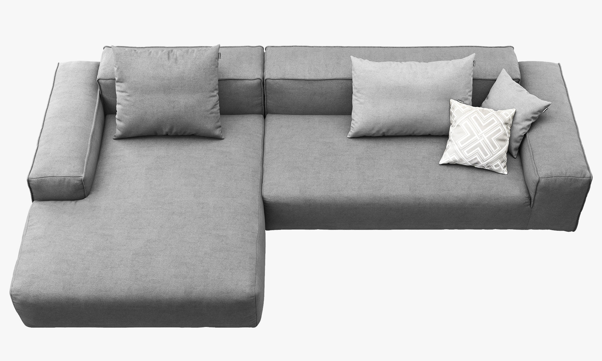 Rolf Benz Freistil 175 modular sofa set 2 3D model_21