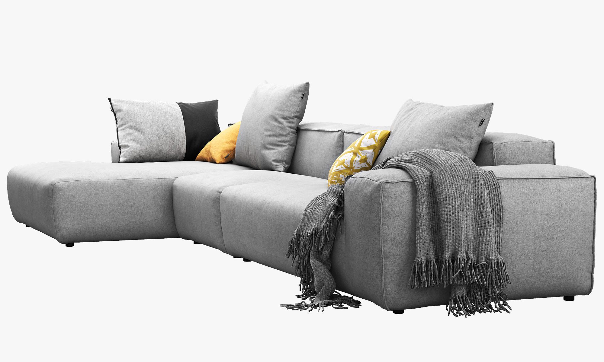 Rolf Benz Freistil 175 modular sofa set 2 3D model_5