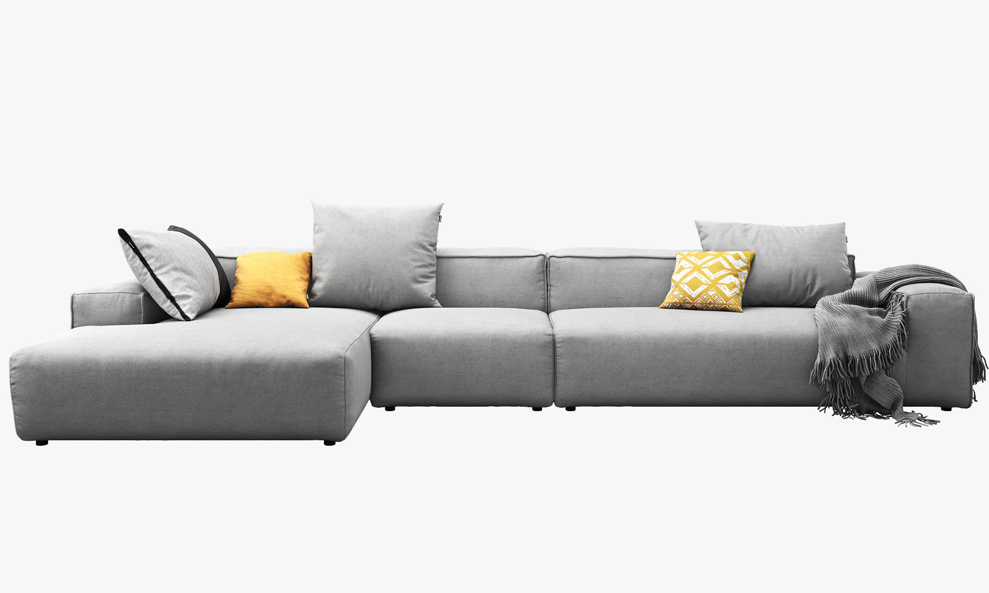 Rolf Benz Freistil 175 modular sofa set 2 3D model_1