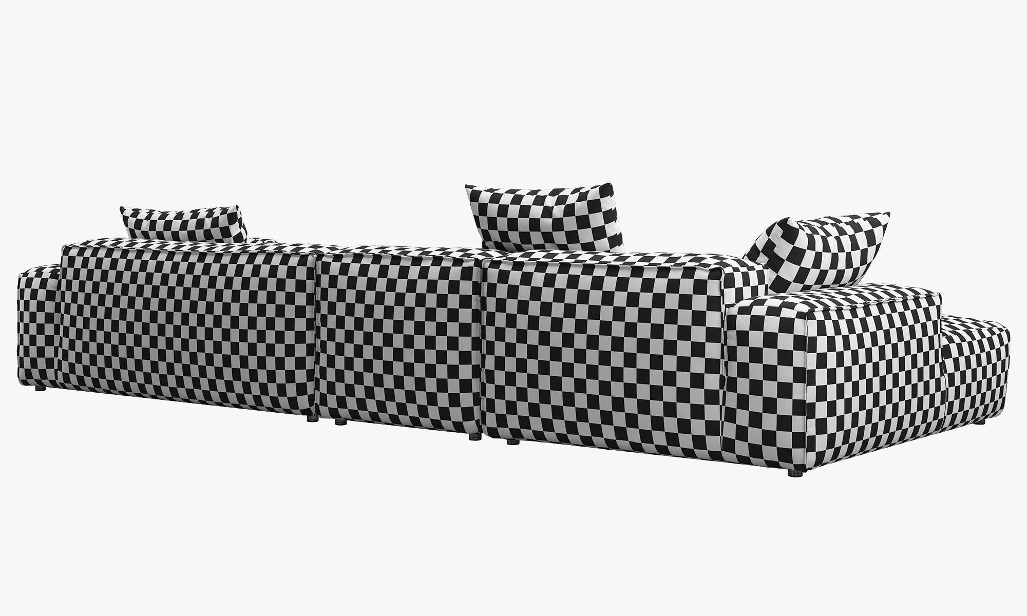 Rolf Benz Freistil 175 modular sofa set 2 3D model_30