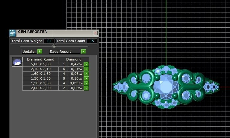 ring diamond 7 3D print model_3