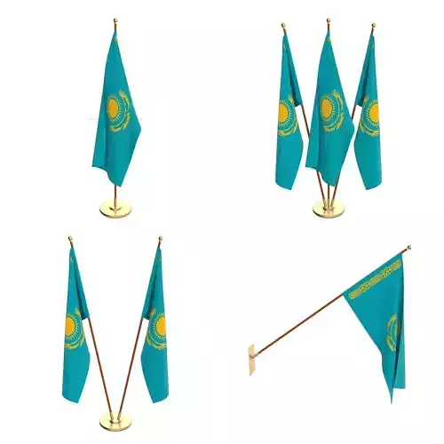 Kazachstan Flag Pack