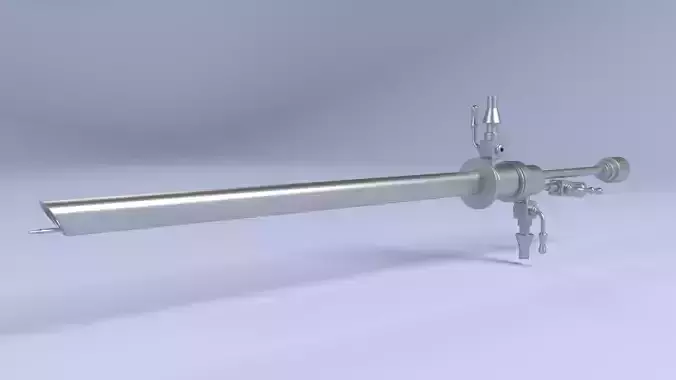 Hysteroscope metal rod