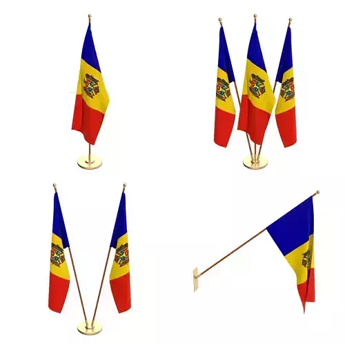 Moldova Flag Pack