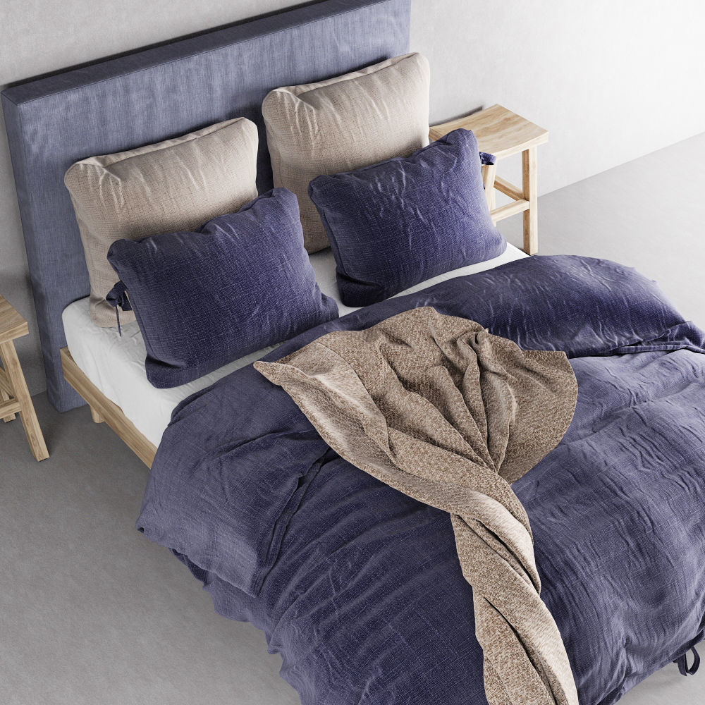 Bedroom set 17 3D model_11