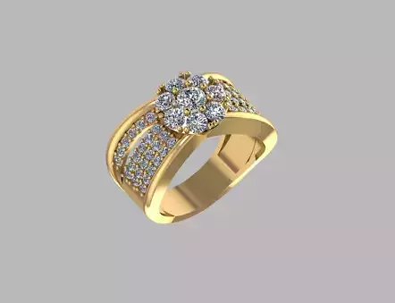 diamond Ring modern 9