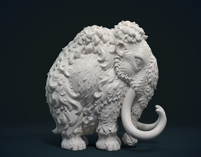 Mammoth 3D print model