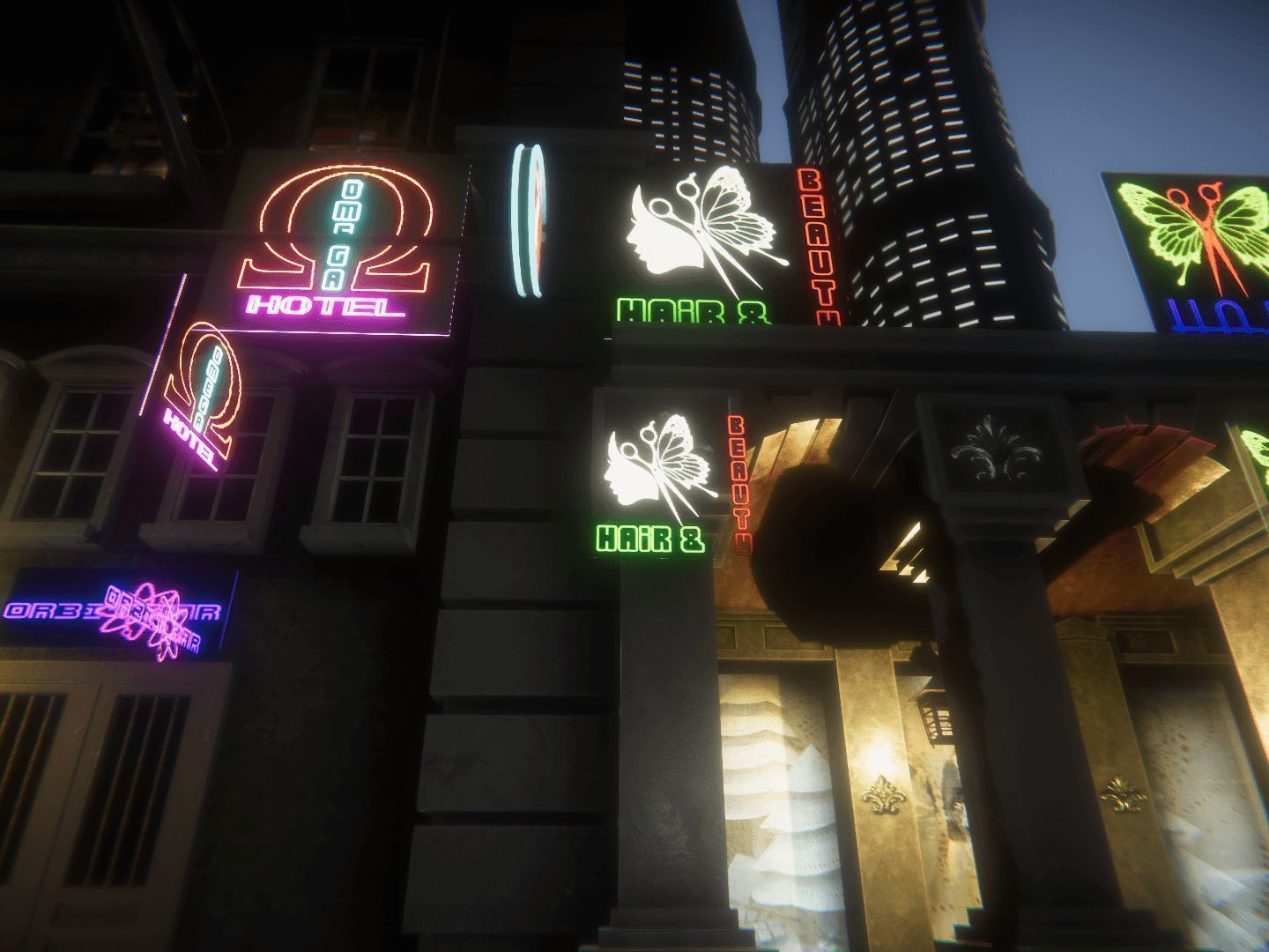 Neon Signs Low-poly 3D model_14