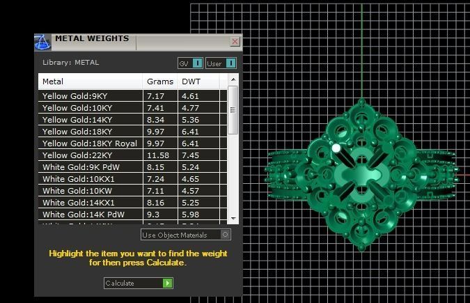 diamond Ring modern 15 3D print model_4