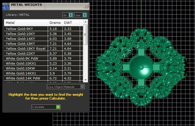 diamond Ring modern 15 3D print model_4