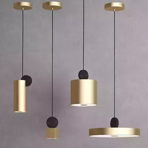 CALE pendant light by CVL 3D model