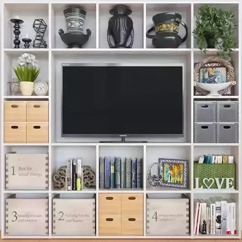 TV shelf 3D model