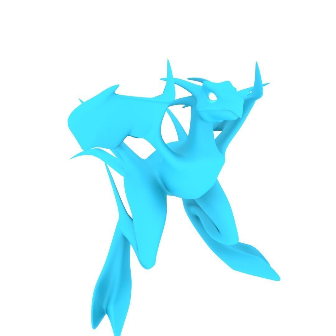 Bird Dragon MEDIUM Low-poly 3D model_23