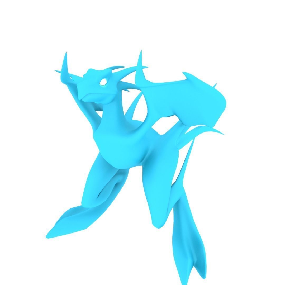 Bird Dragon MEDIUM Low-poly 3D model_53