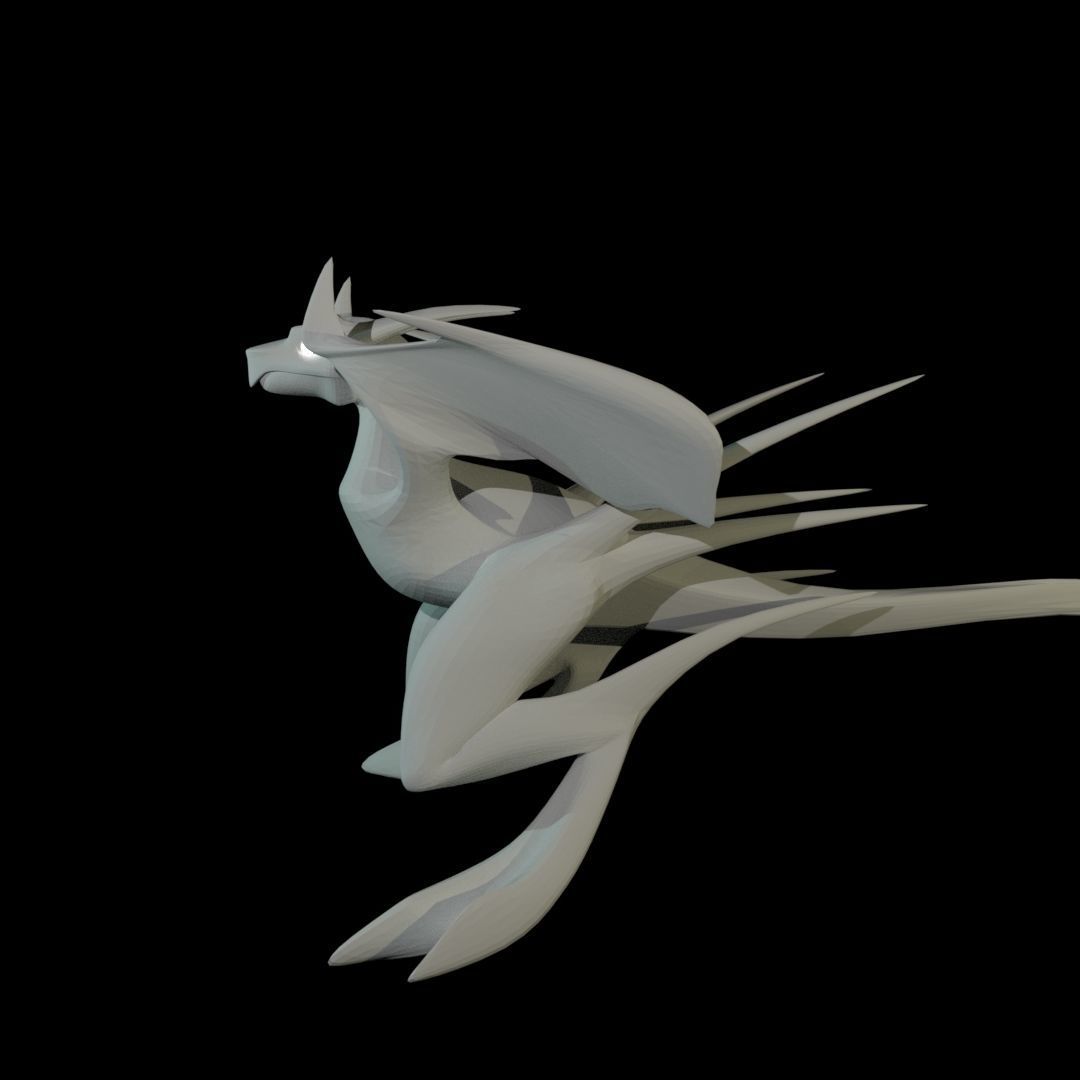 Bird Dragon MEDIUM Low-poly 3D model_62