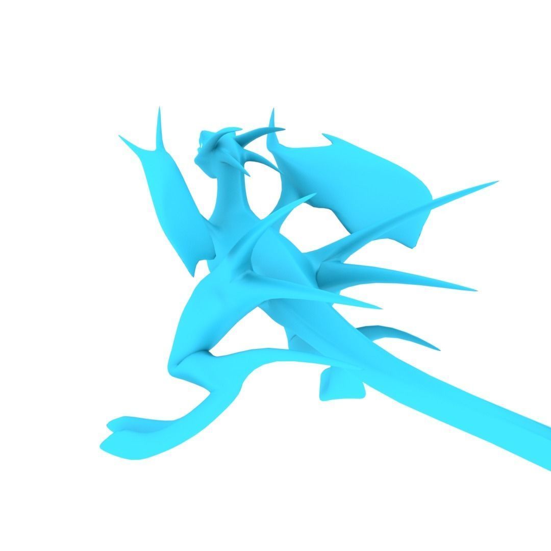 Bird Dragon MEDIUM Low-poly 3D model_41