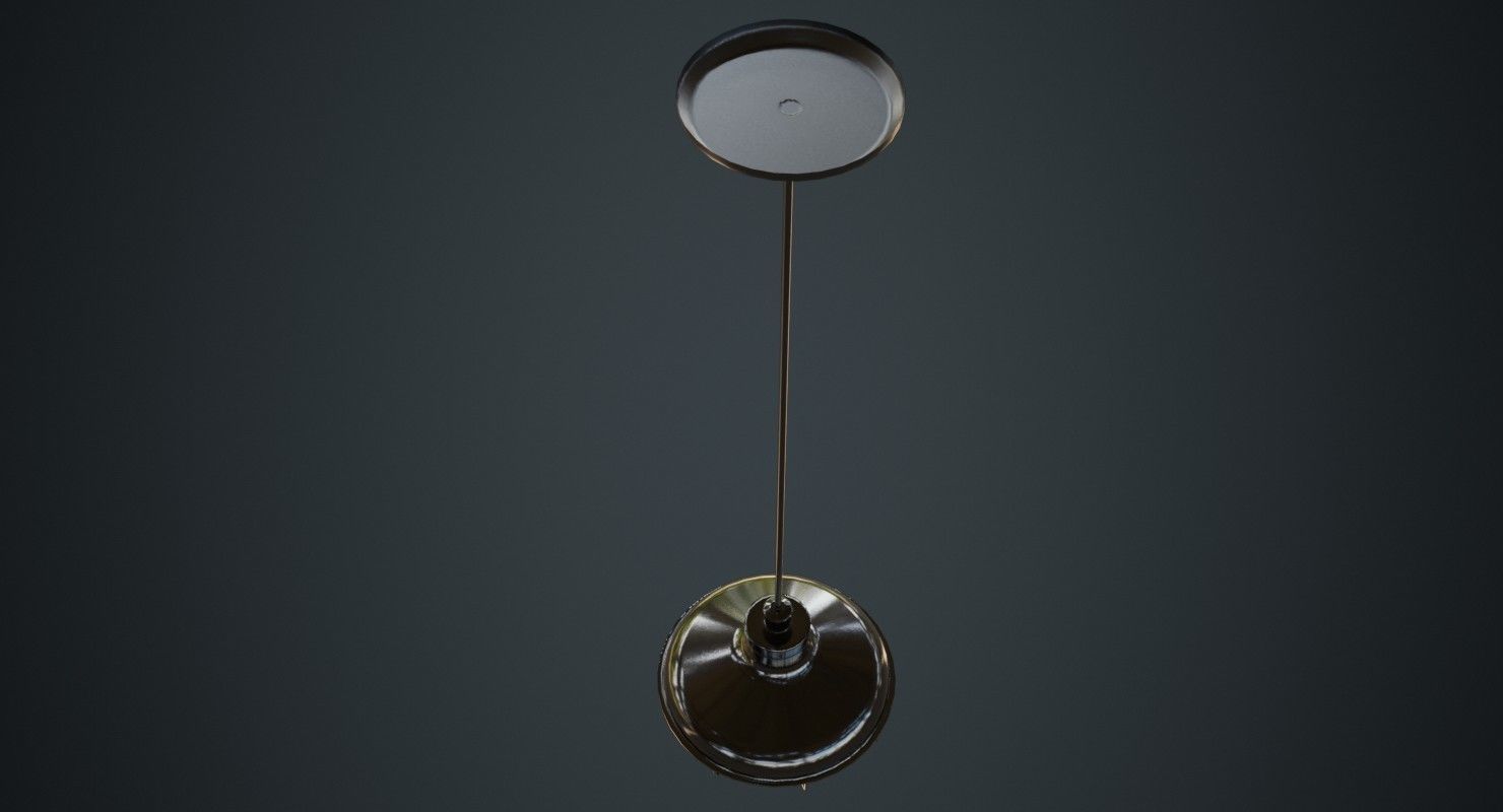 Hanging Lamp 1A Low-poly 3D model_4