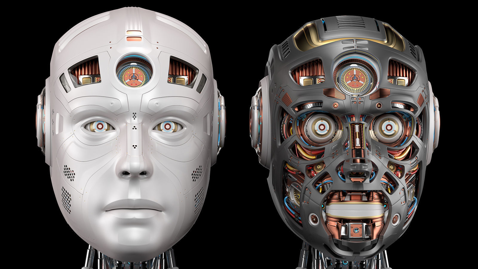Robot Head 2 3D model_5
