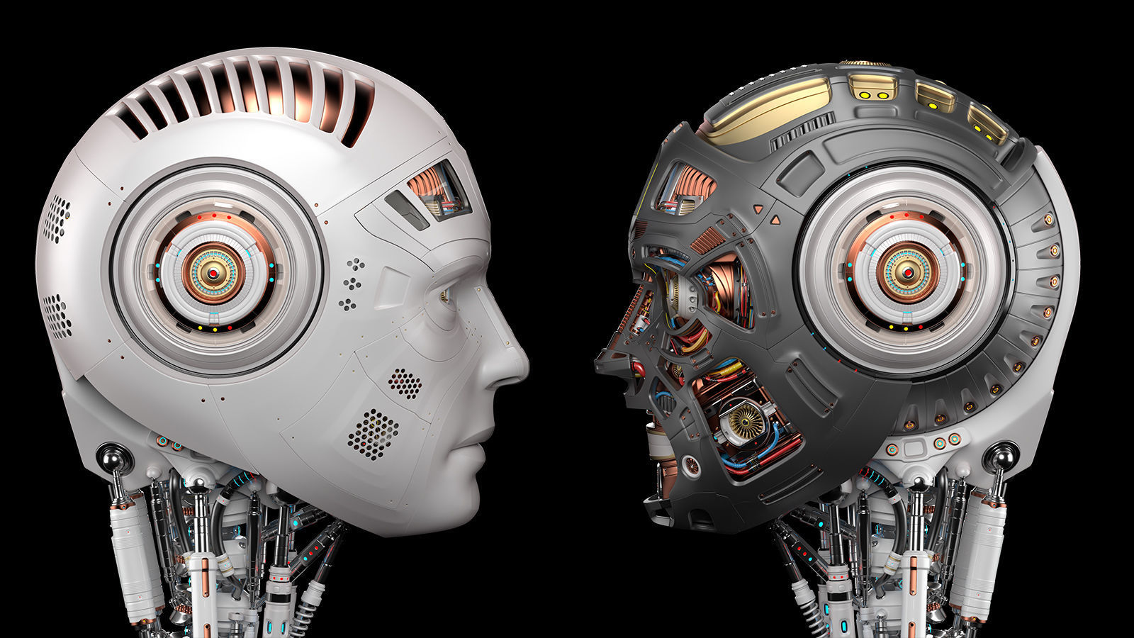 Robot Head 2 3D model_13