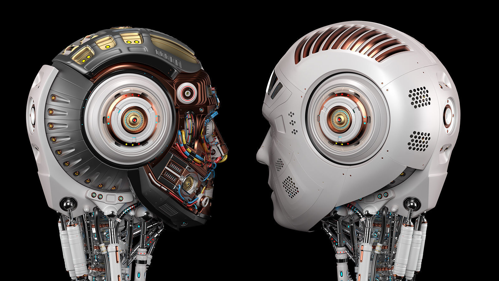 Robot Head 2 3D model_12