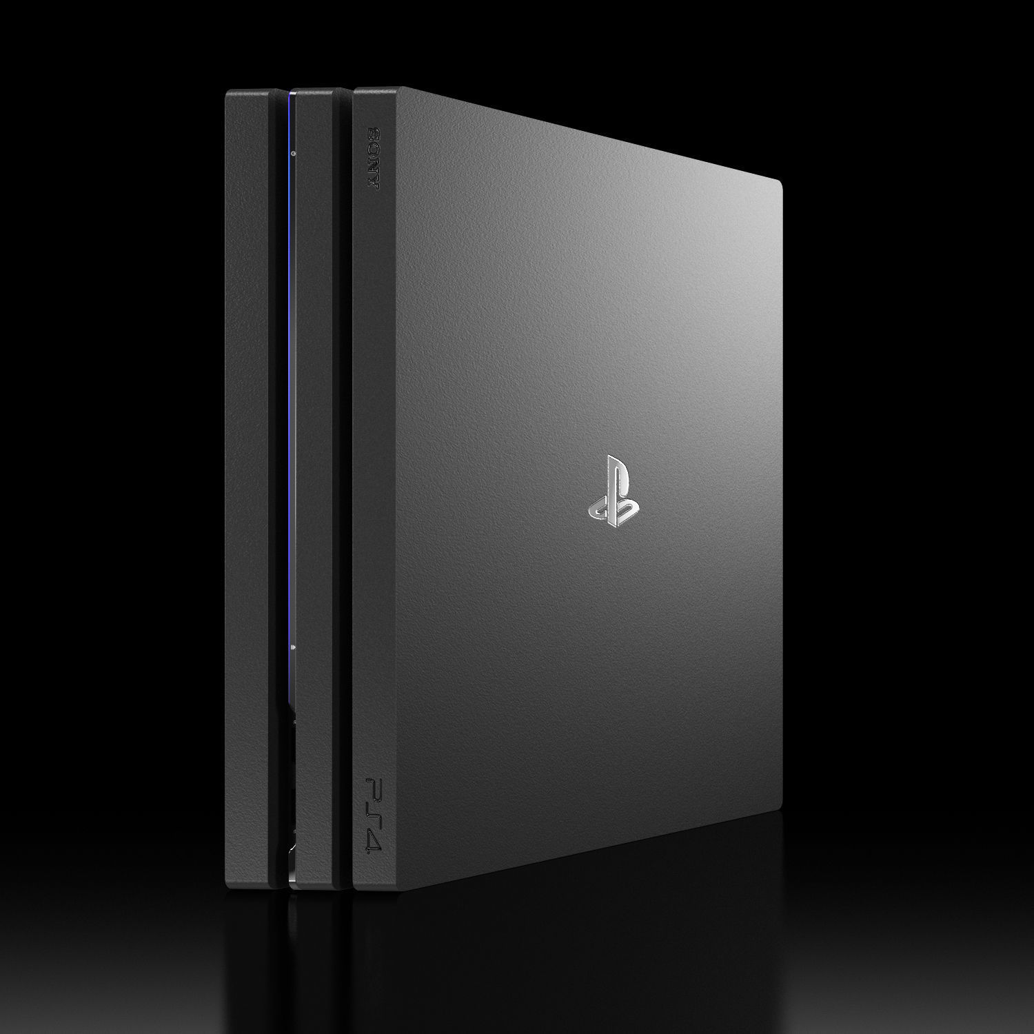 Sony PlayStation 4 Pro Low-poly 3D model_27