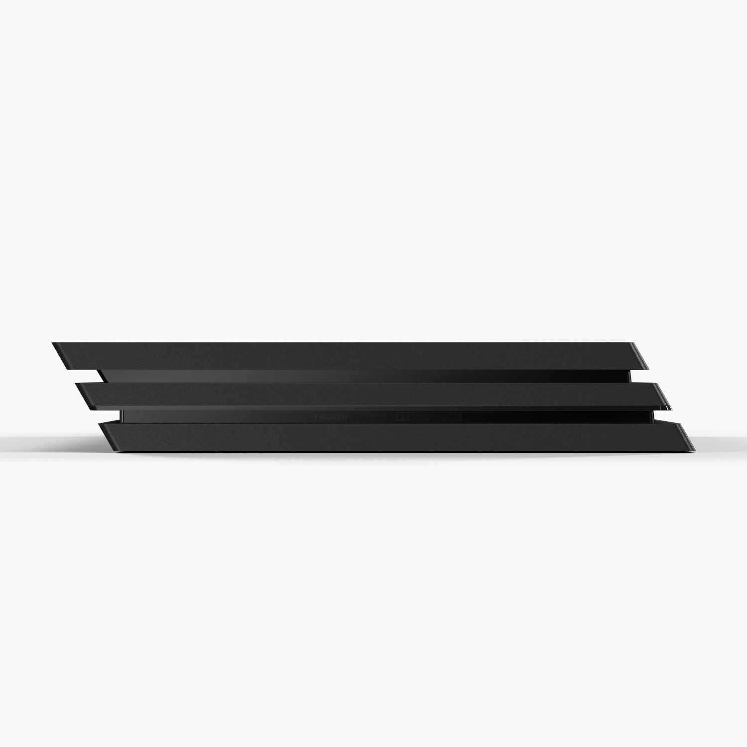 Sony PlayStation 4 Pro Low-poly 3D model_19
