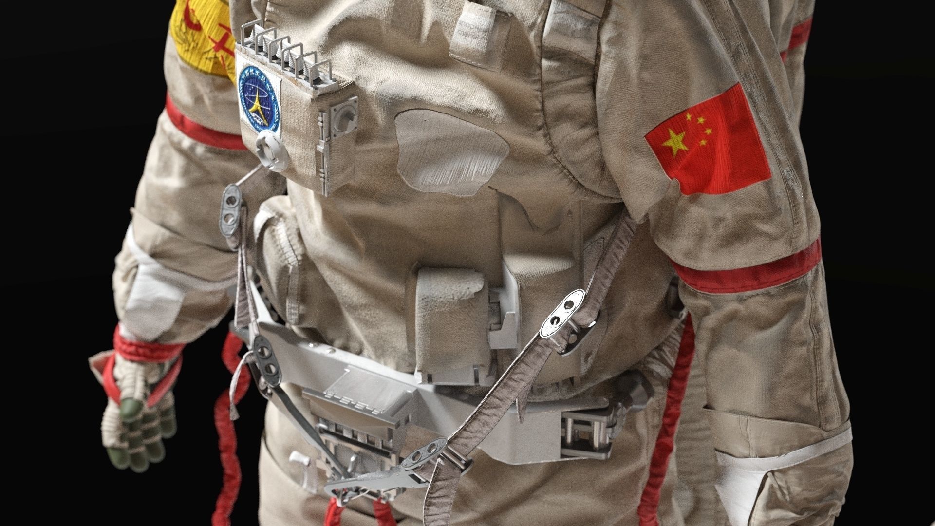 SPACESUIT China Feitian 3D model_12