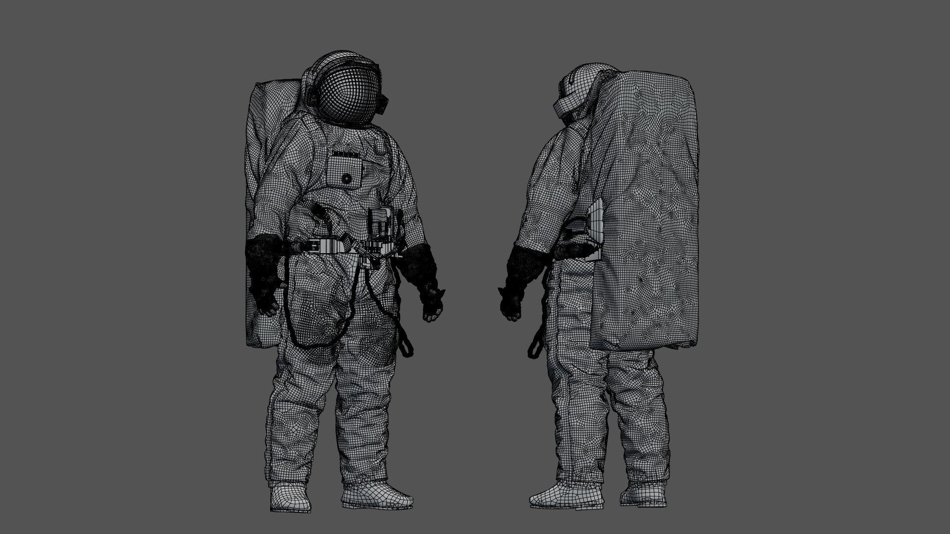 SPACESUIT China Feitian 3D model_30
