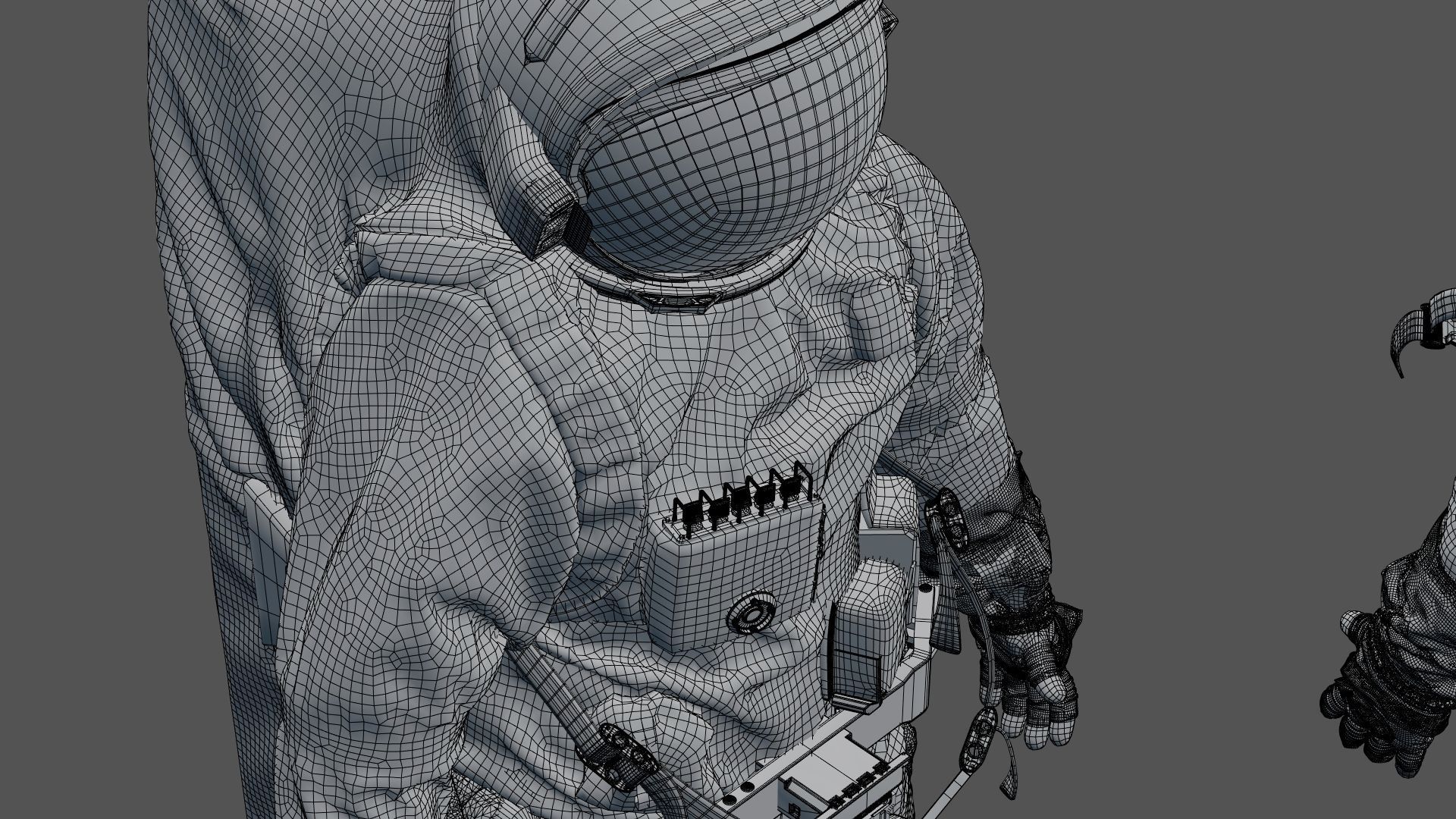 SPACESUIT China Feitian 3D model_40