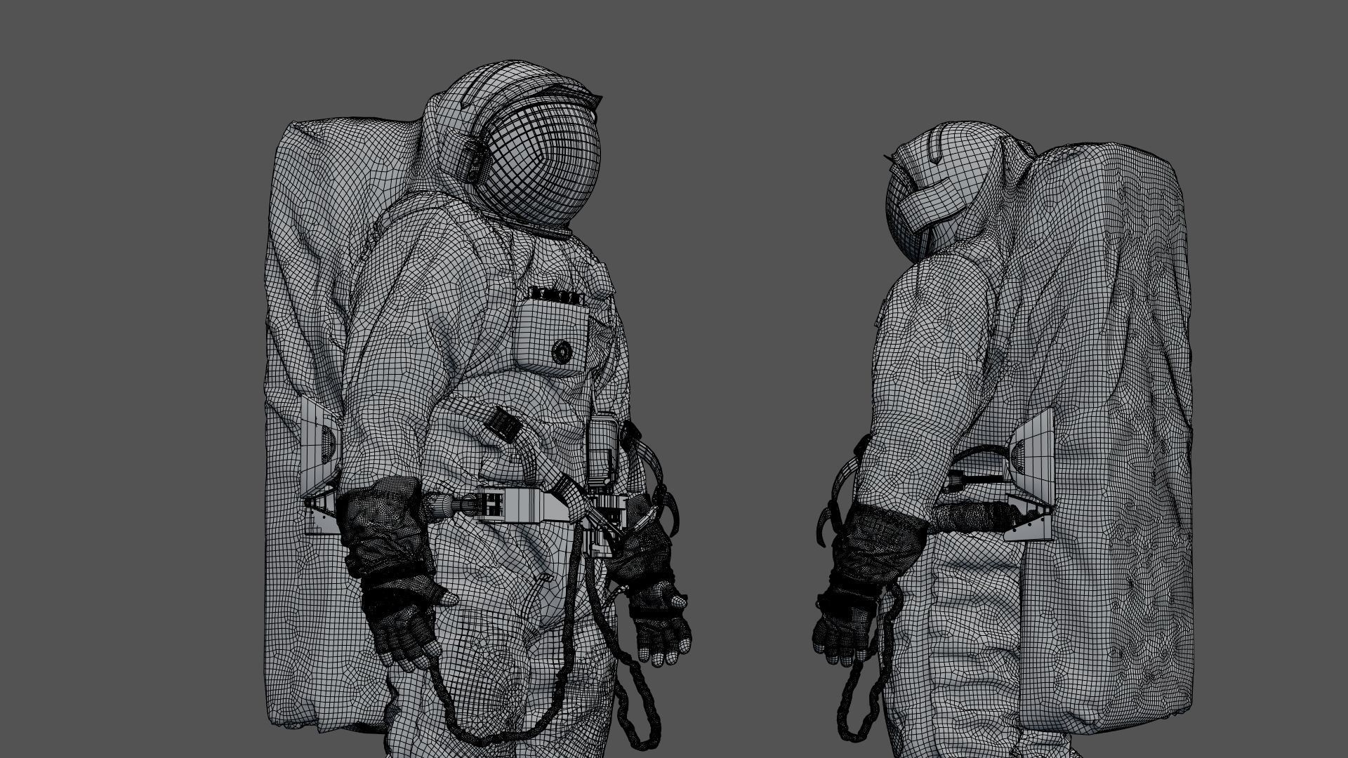 SPACESUIT China Feitian 3D model_31