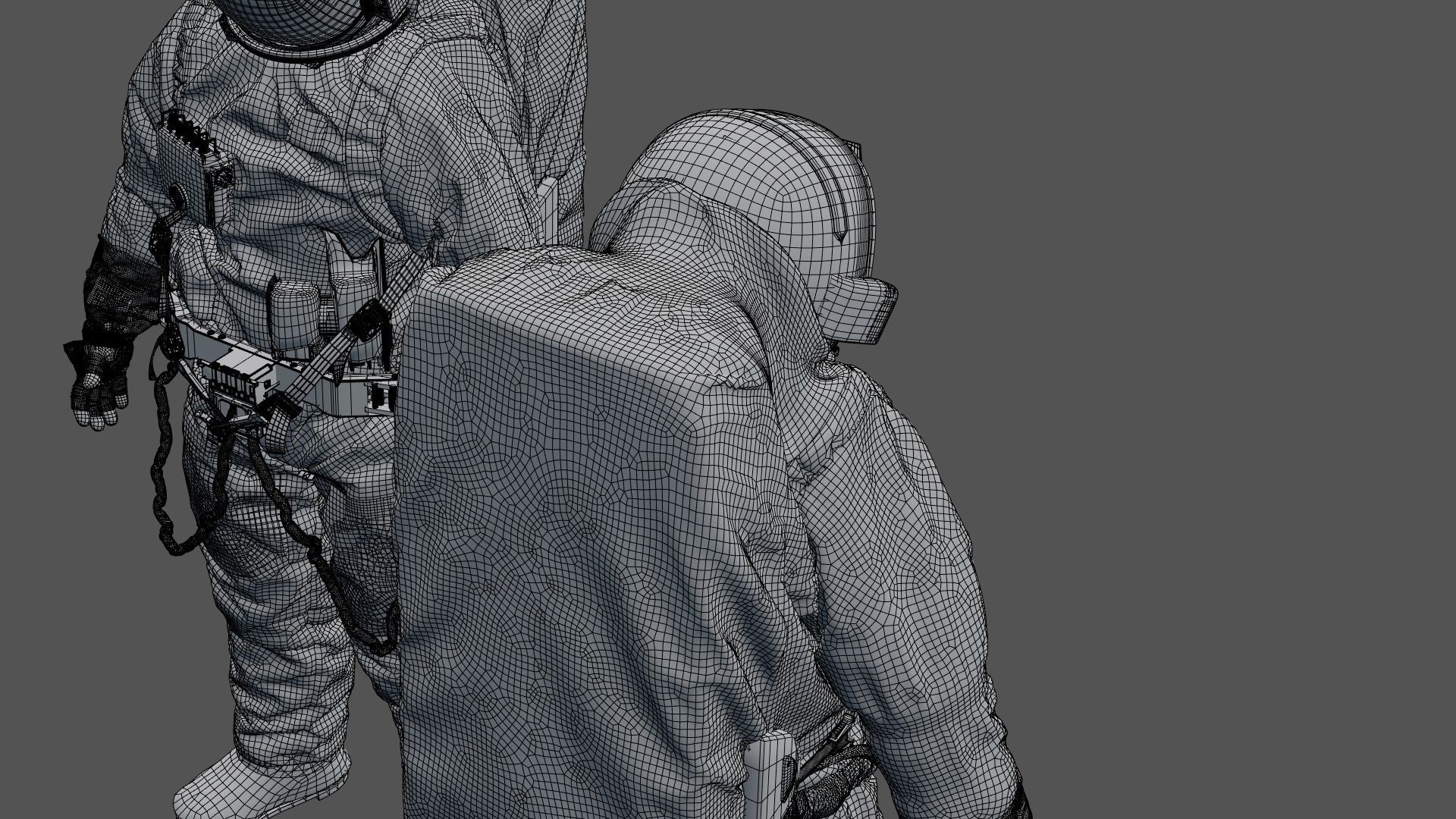 SPACESUIT China Feitian 3D model_38