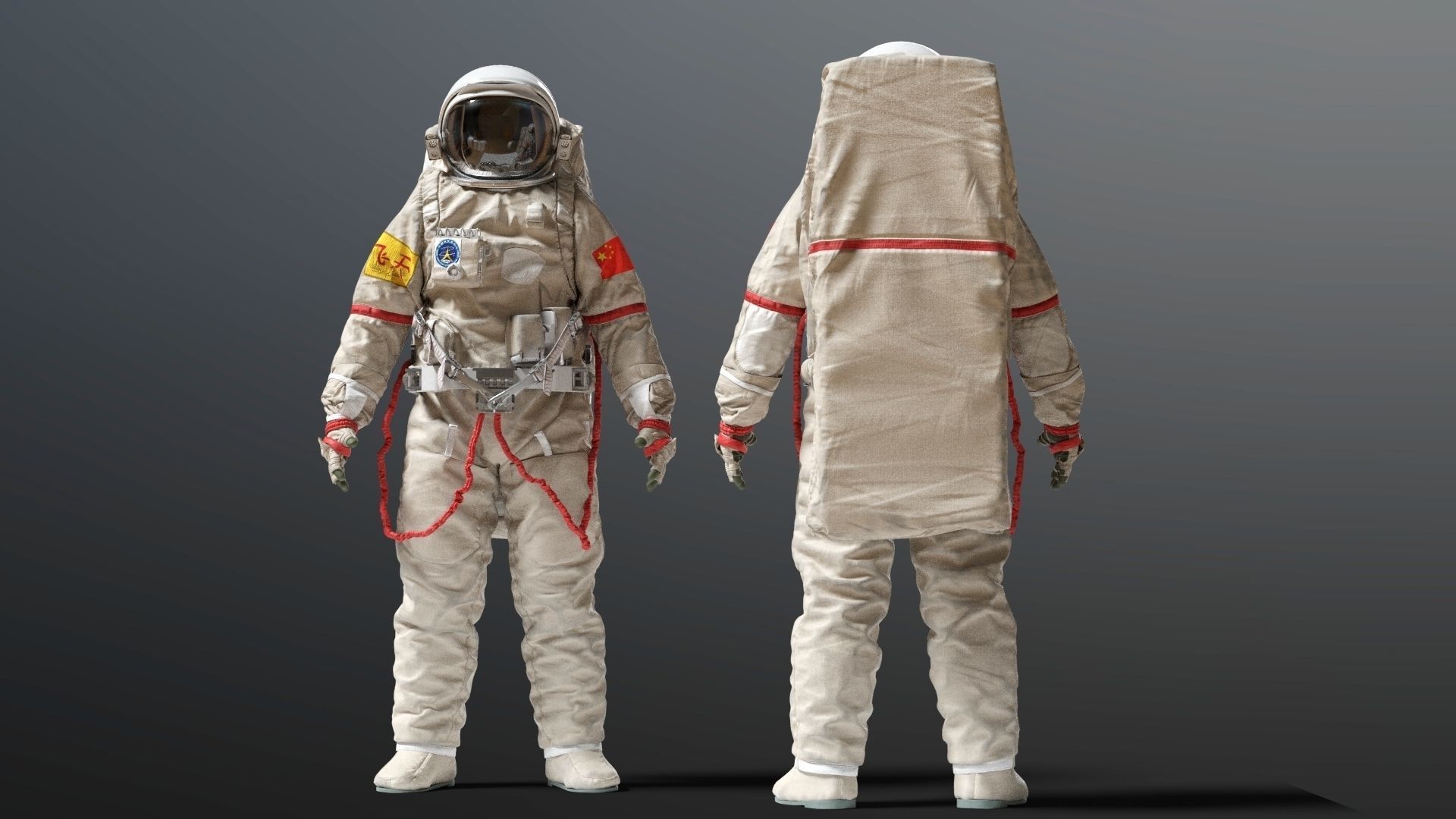 SPACESUIT China Feitian 3D model_2