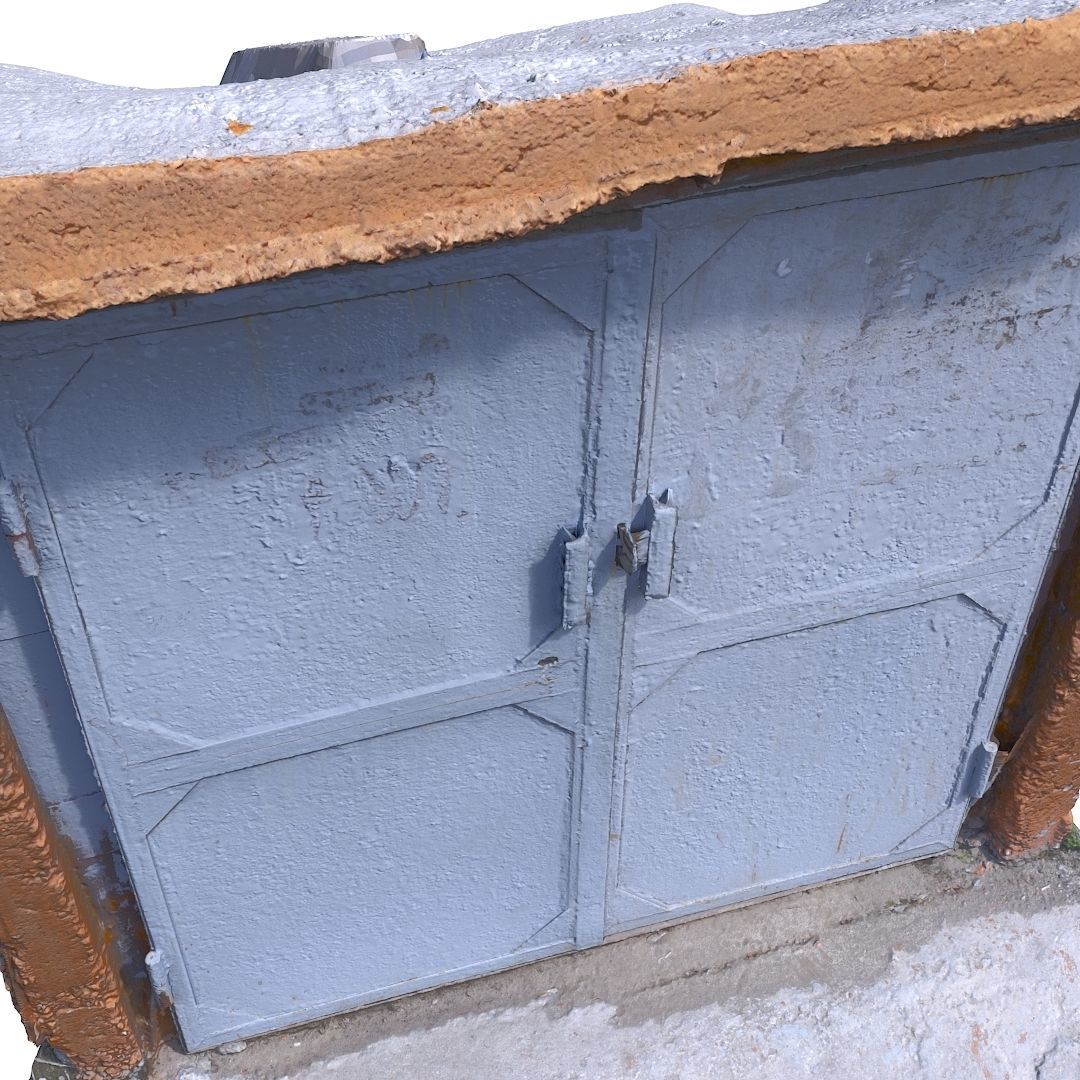 Underground Entrance 250 scan 6 3D model_4