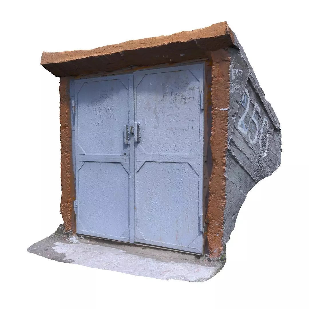 Underground Entrance 250 scan 6 3D model_0