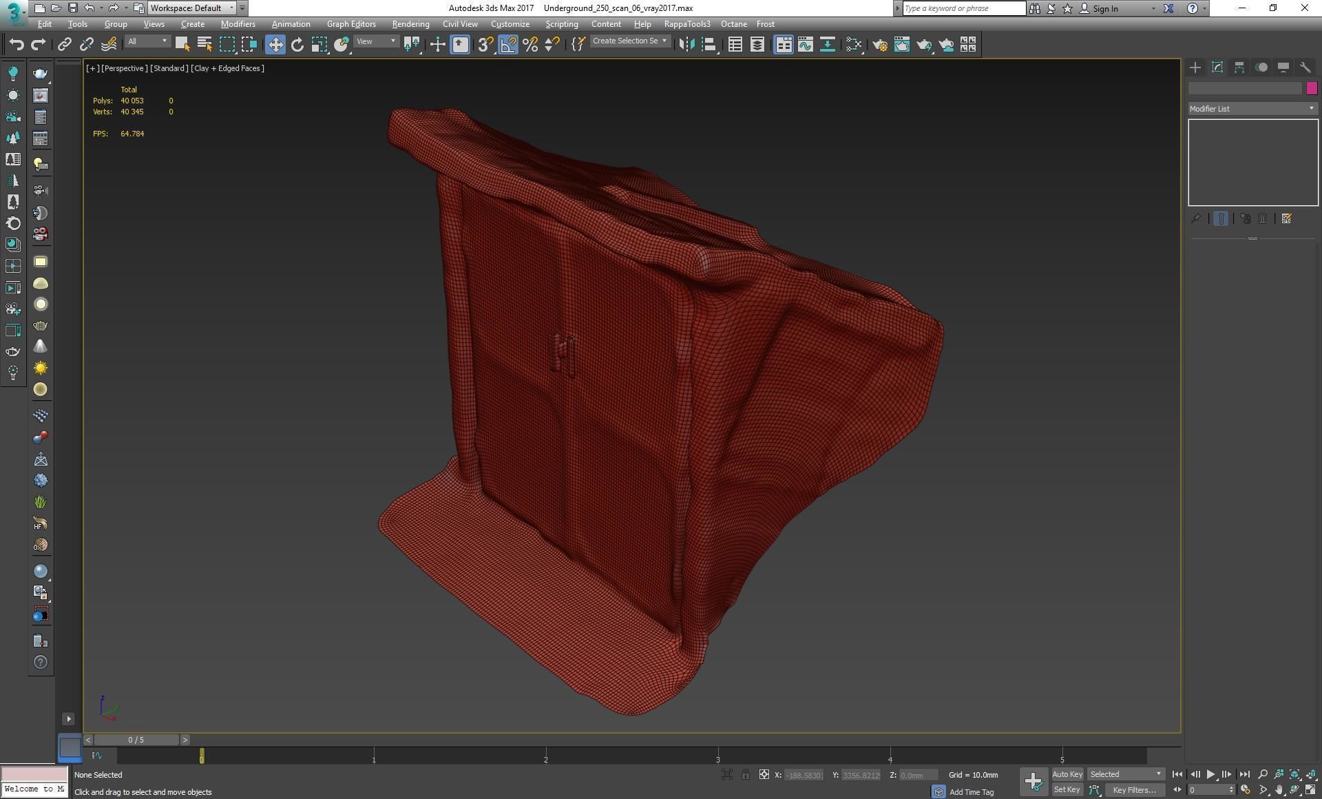 Underground Entrance 250 scan 6 3D model_13