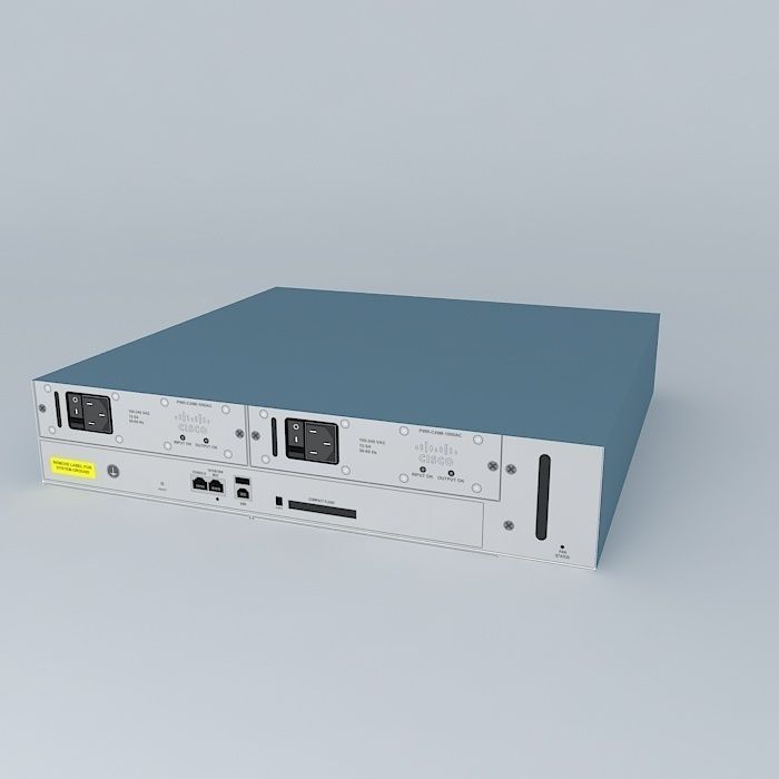 Catalyst 4900m 3D model_1