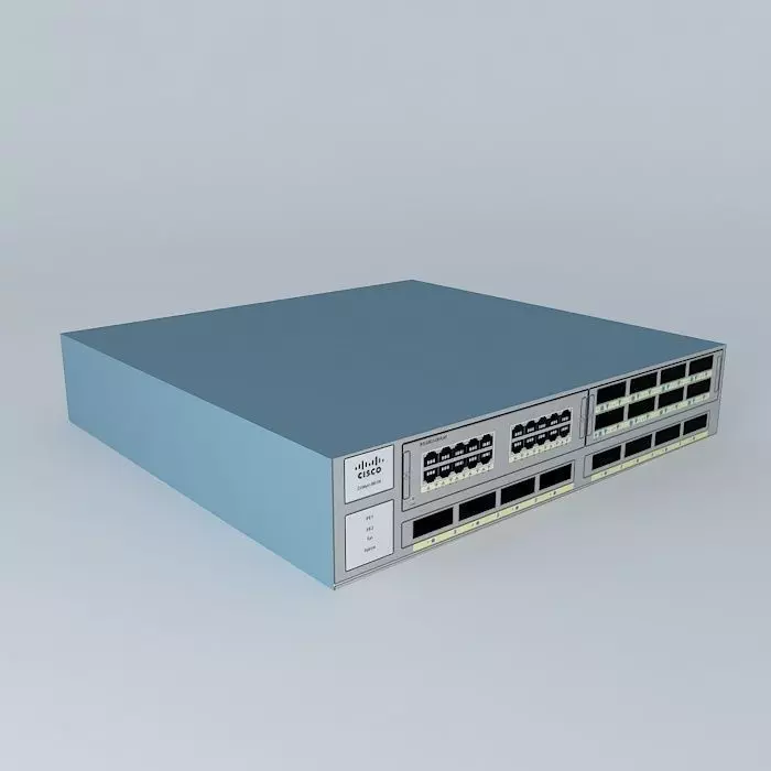 Catalyst 4900m 3D model_0
