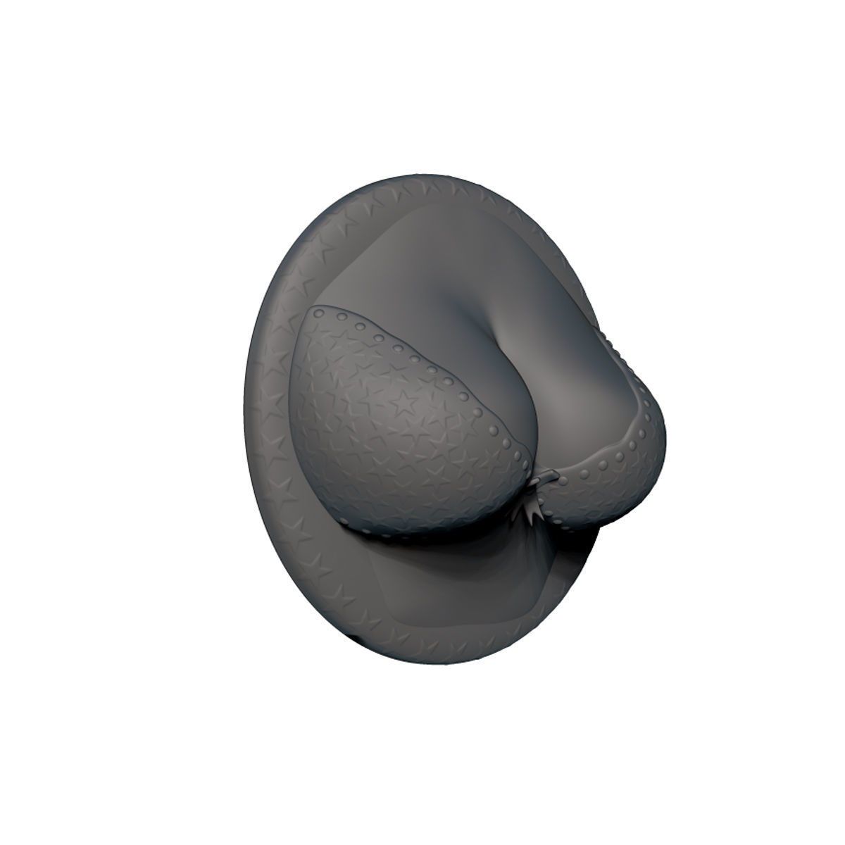 Cleavage Busty Bra Fridge Magnets set 3D print model_2